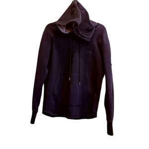 Stampd Studios Los Angeles Black Bonded Raglan Hoodie sz S